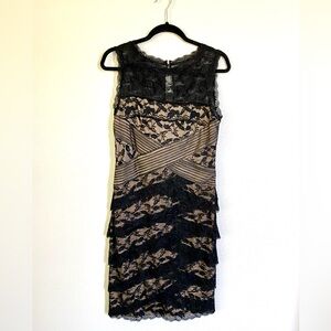 Blu Sage Black Lace Cocktail Dress
